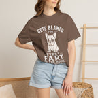 Blamed For Fart T-Shirt