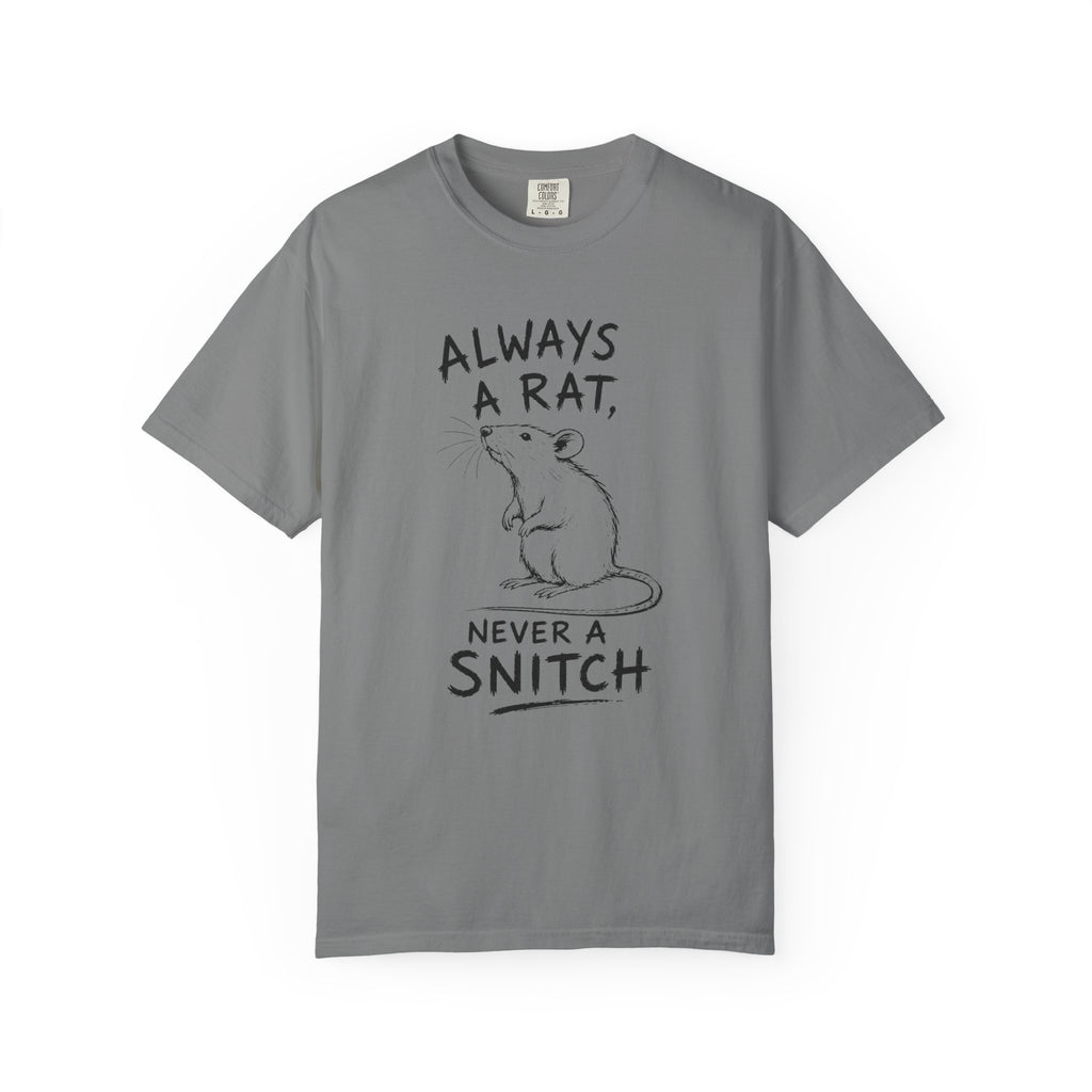 Rat Not Snitch T-Shirt