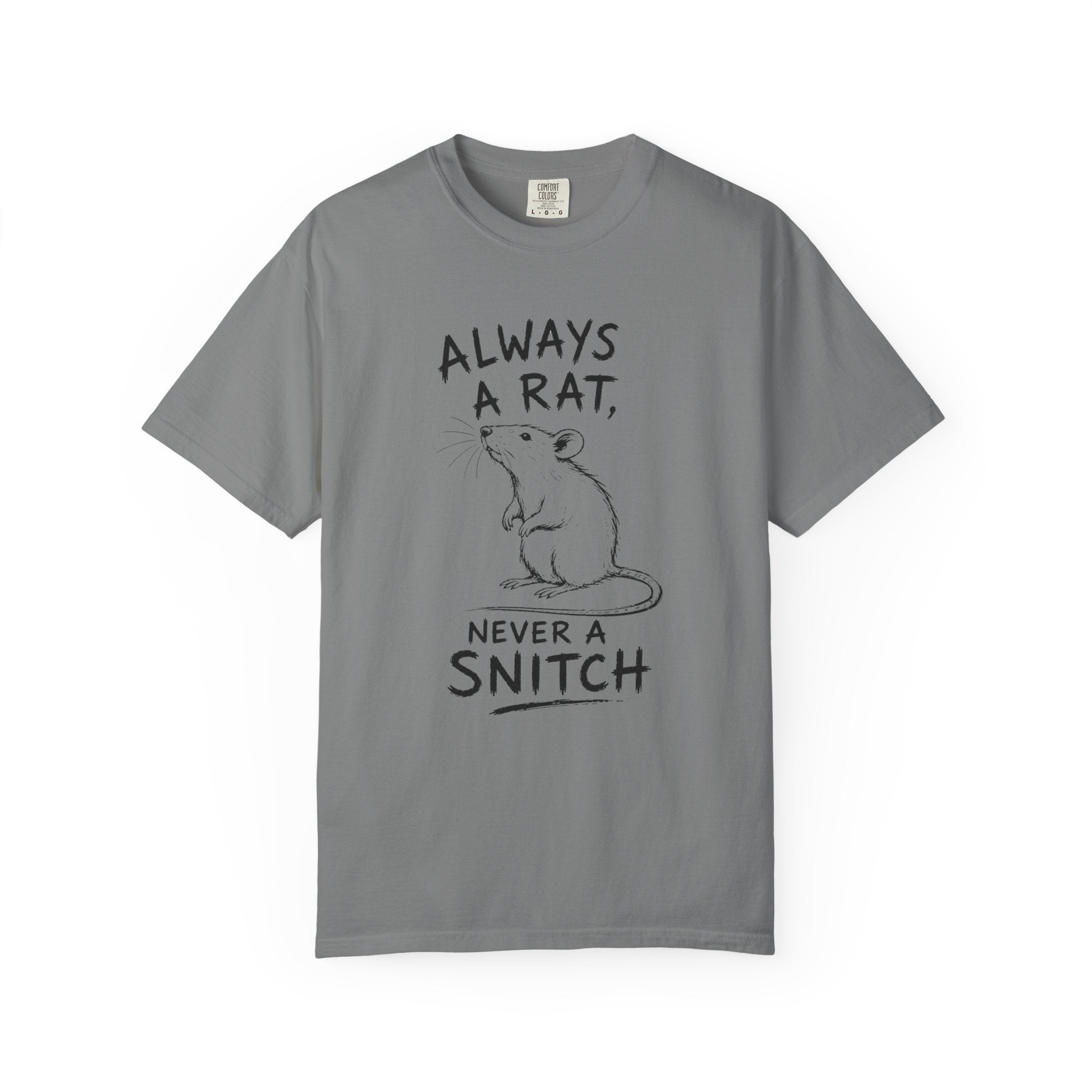 Rat Not Snitch T-Shirt