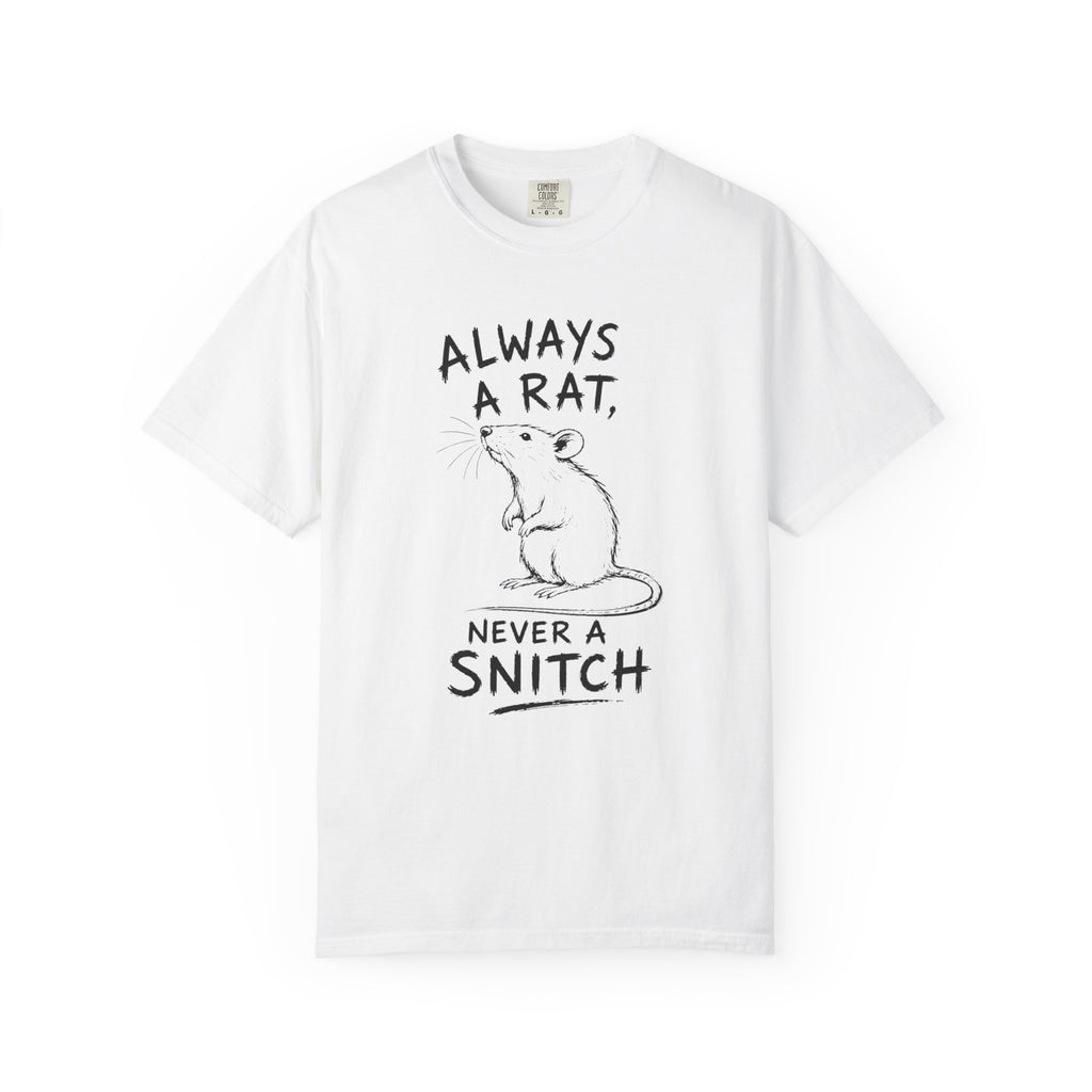 Rat Not Snitch T-Shirt