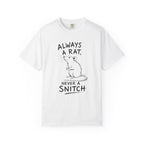 Rat Not Snitch T-Shirt