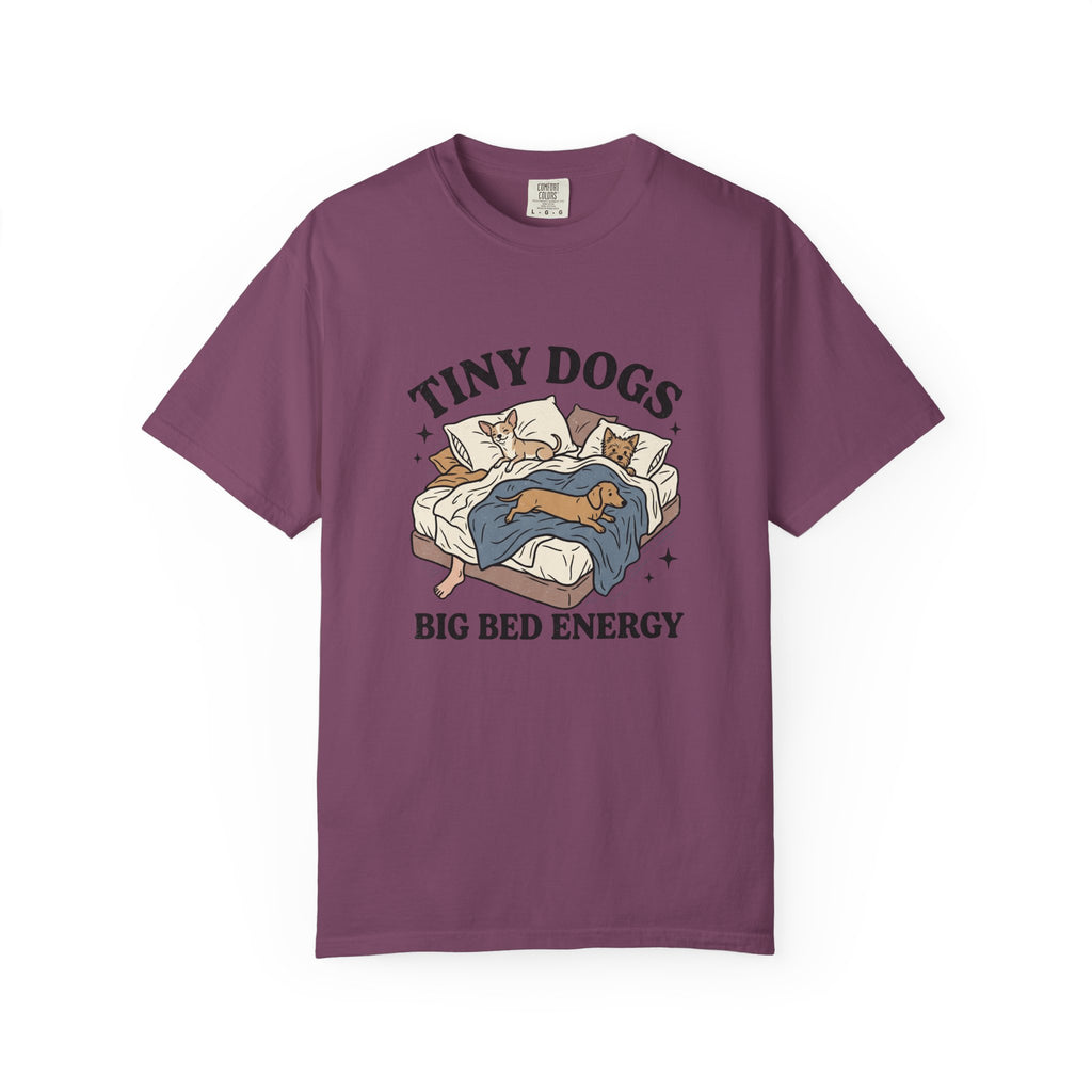 Tiny Dogs Big Bed T-Shirt
