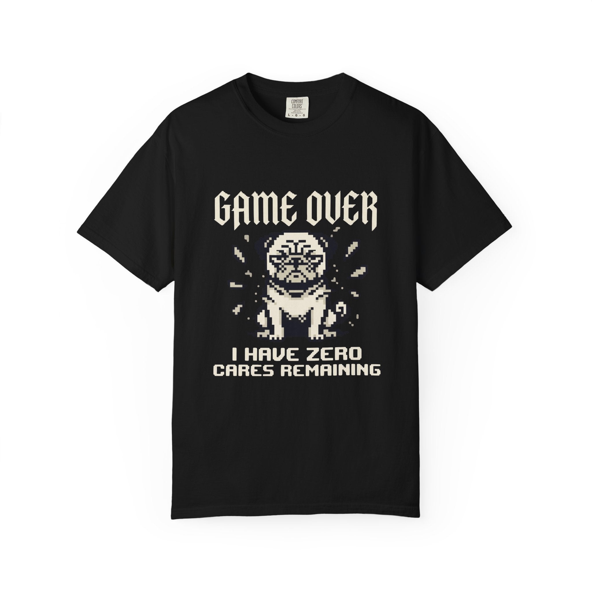 8 Bit Zero Care T-Shirt