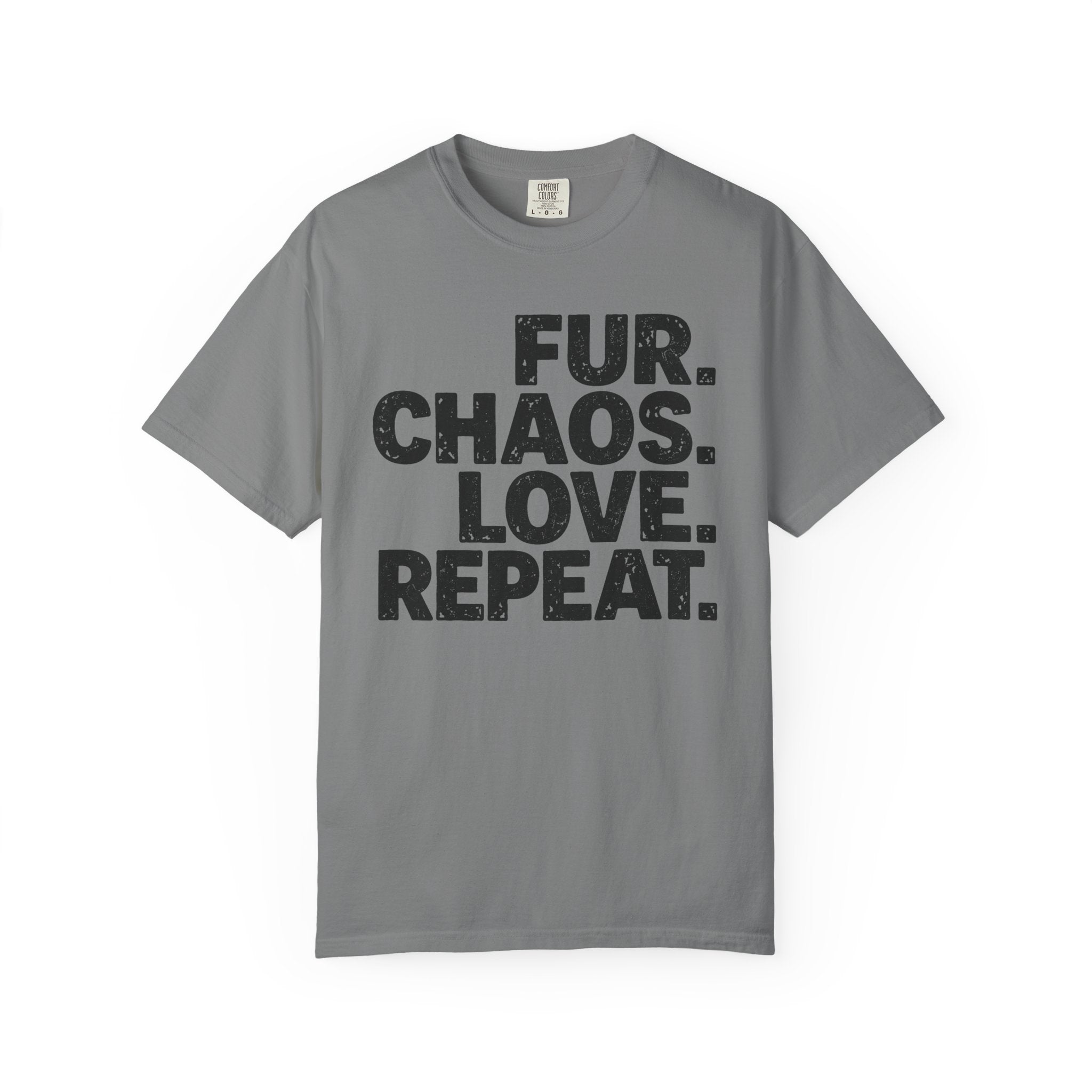 Fur Chaos Love Repeat T-Shirt
