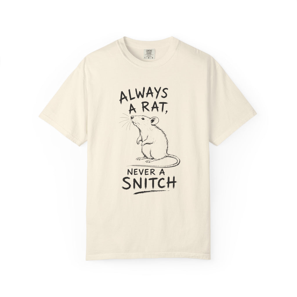 Rat Not Snitch T-Shirt