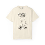 Rat Not Snitch T-Shirt