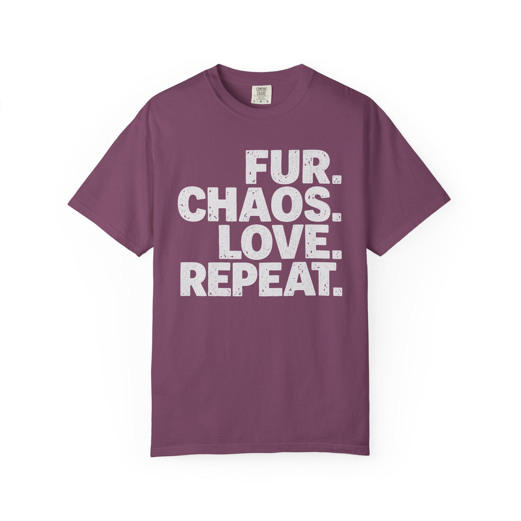 Fur Chaos Love Repeat T-Shirt