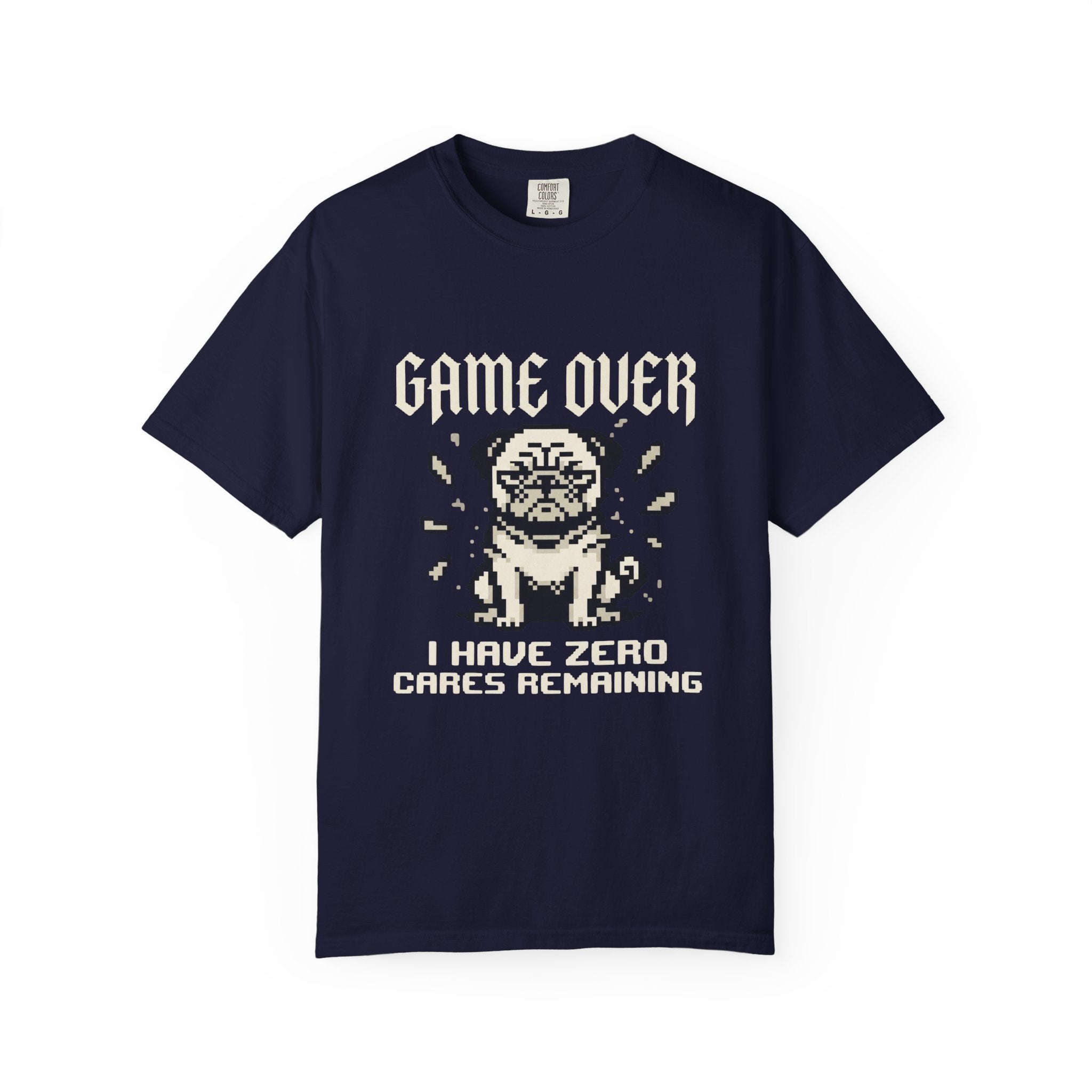 8 Bit Zero Care T-Shirt