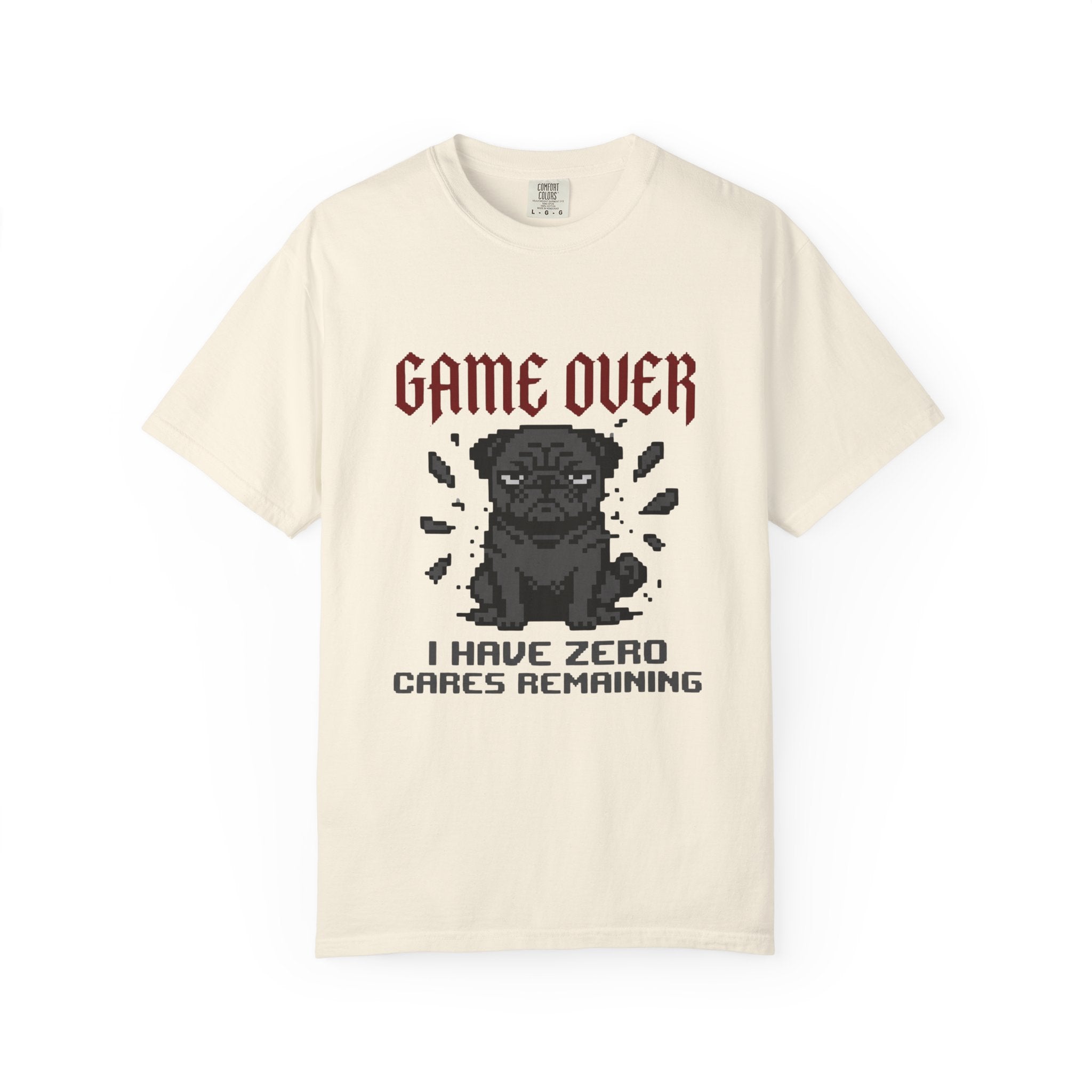 8 Bit Zero Care T-Shirt