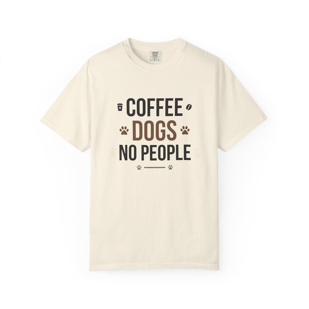 Coffee Dogs No People T-Shirt