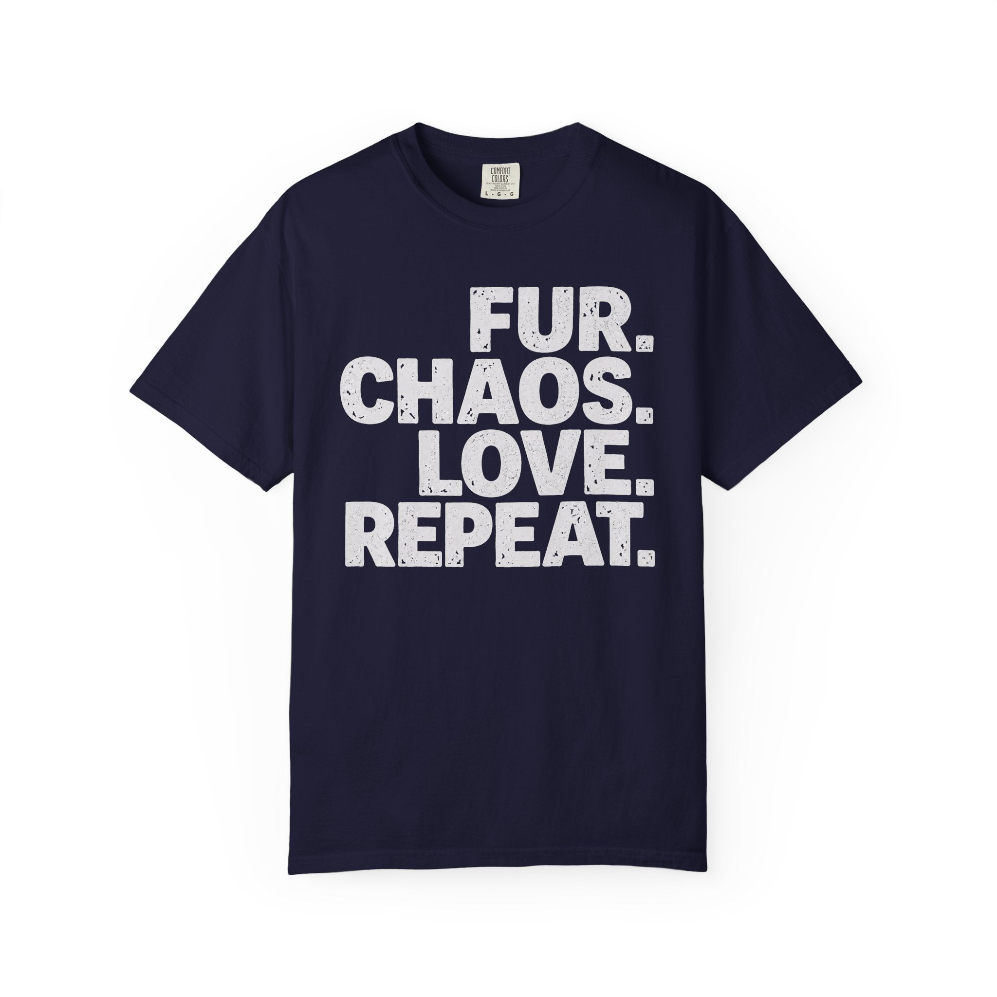 Fur Chaos Love Repeat T-Shirt