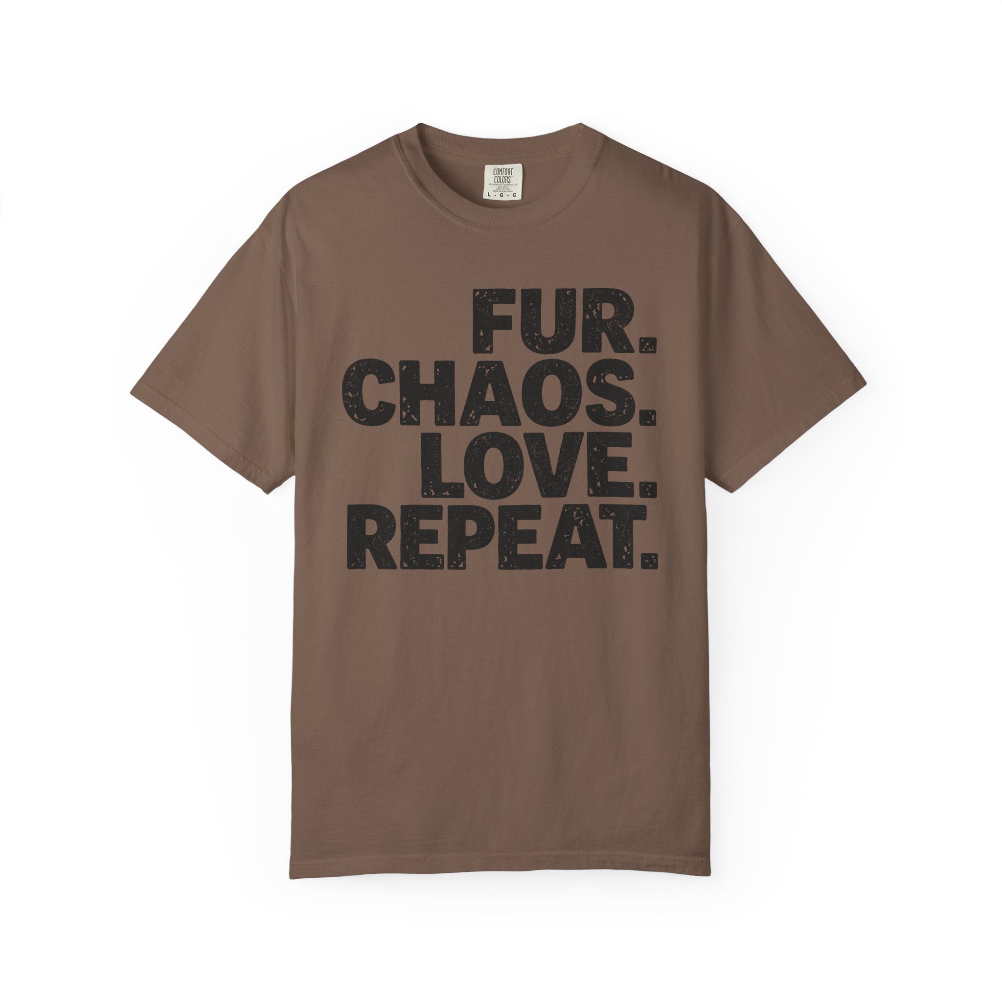 Fur Chaos Love Repeat T-Shirt