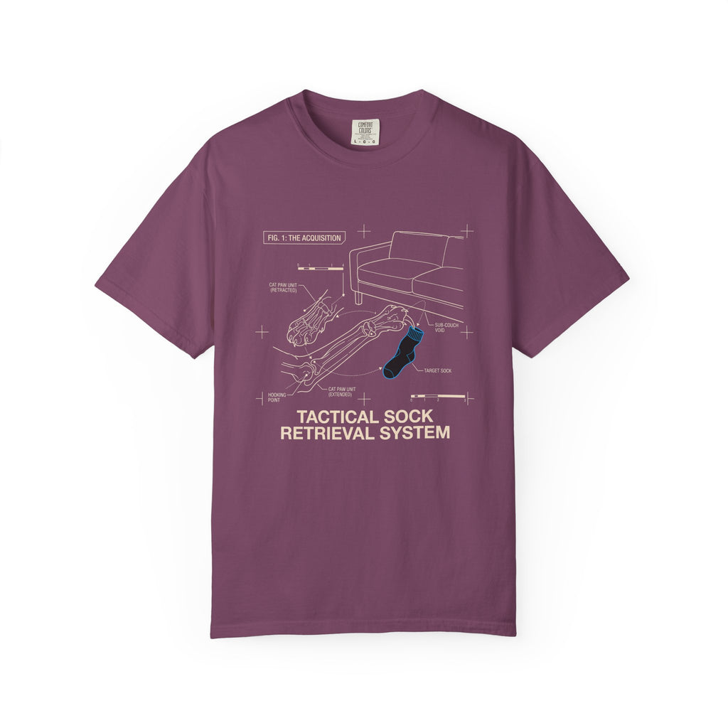 Sock Thief Diagram T-Shirt
