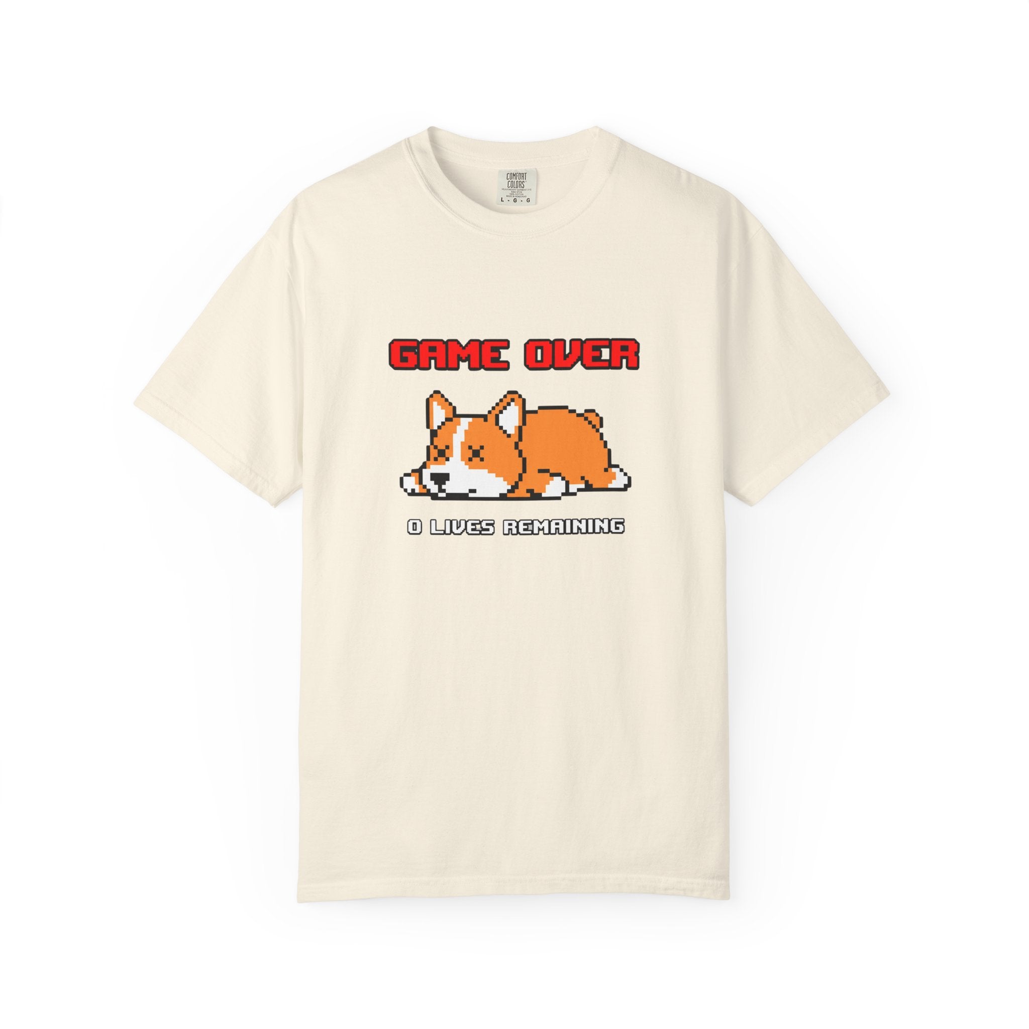 8 Bit Zero Life Remaining T-Shirt