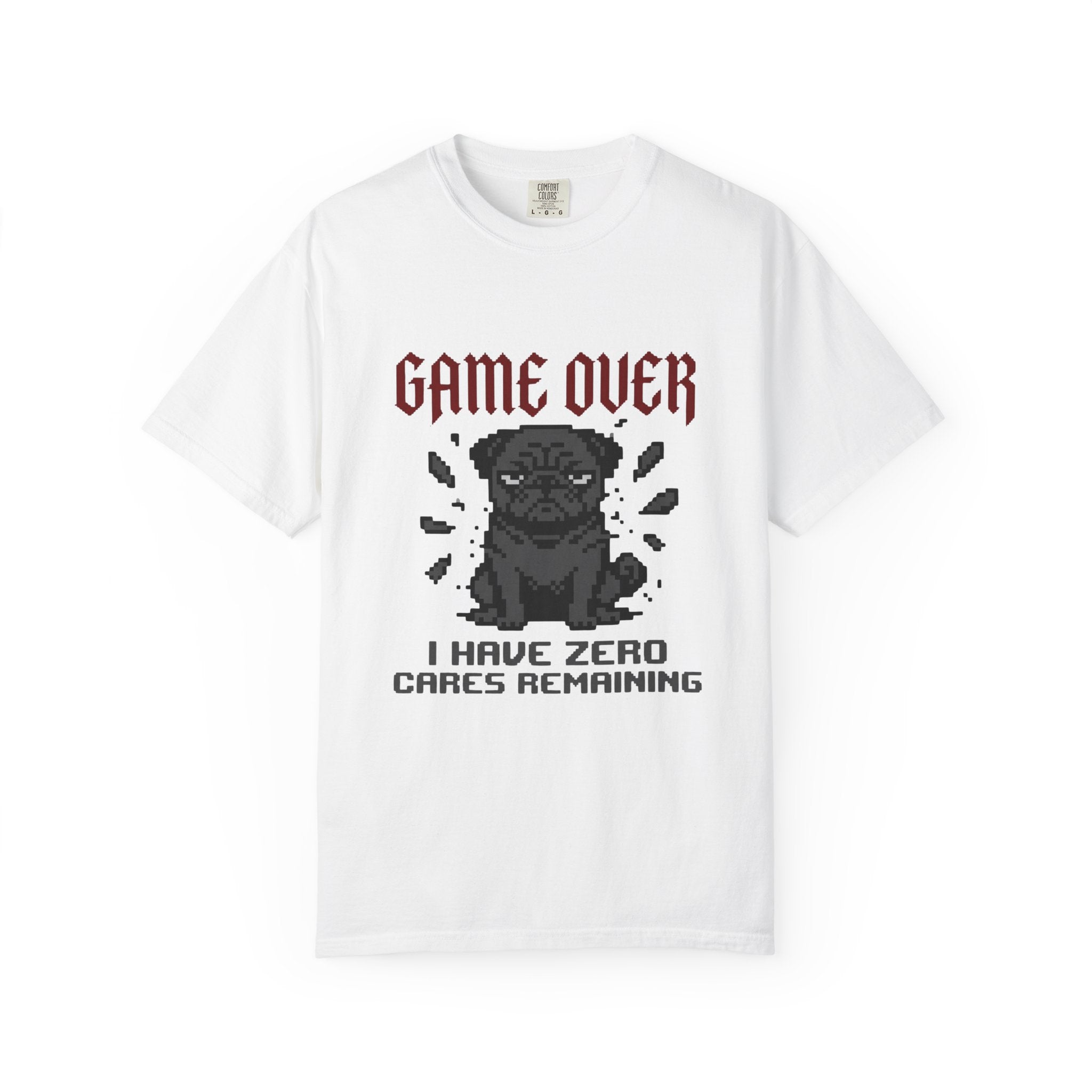 8 Bit Zero Care T-Shirt