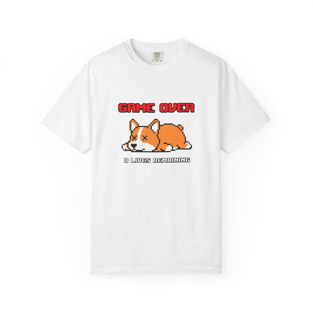 8 Bit Zero Life Remaining T-Shirt