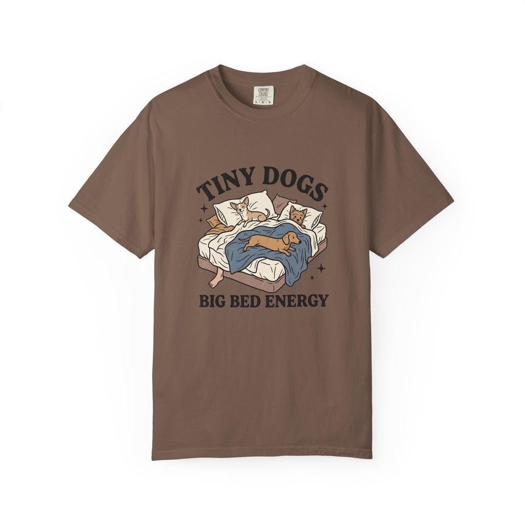 Tiny Dogs Big Bed T-Shirt