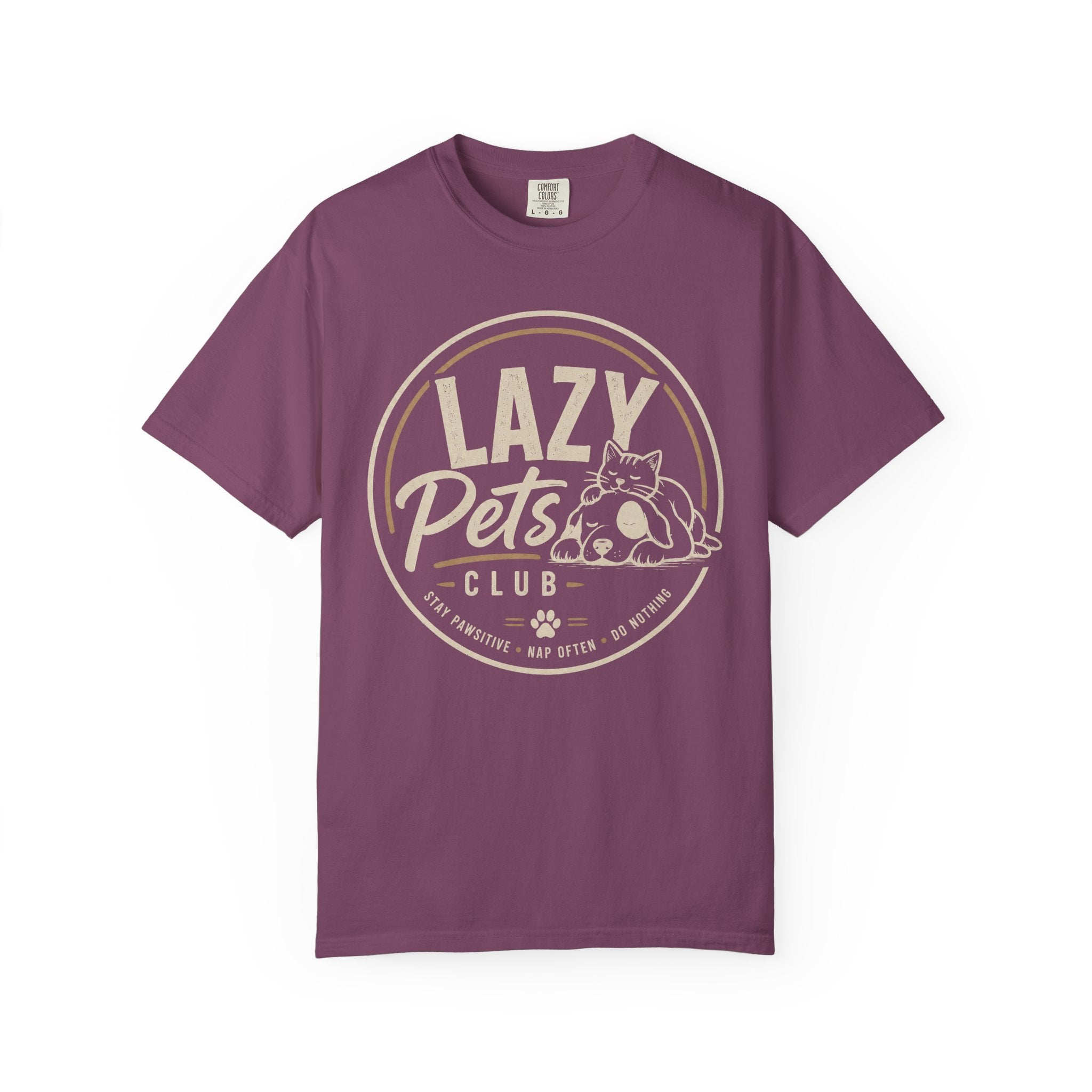 Lazy Pets Club T-Shirt