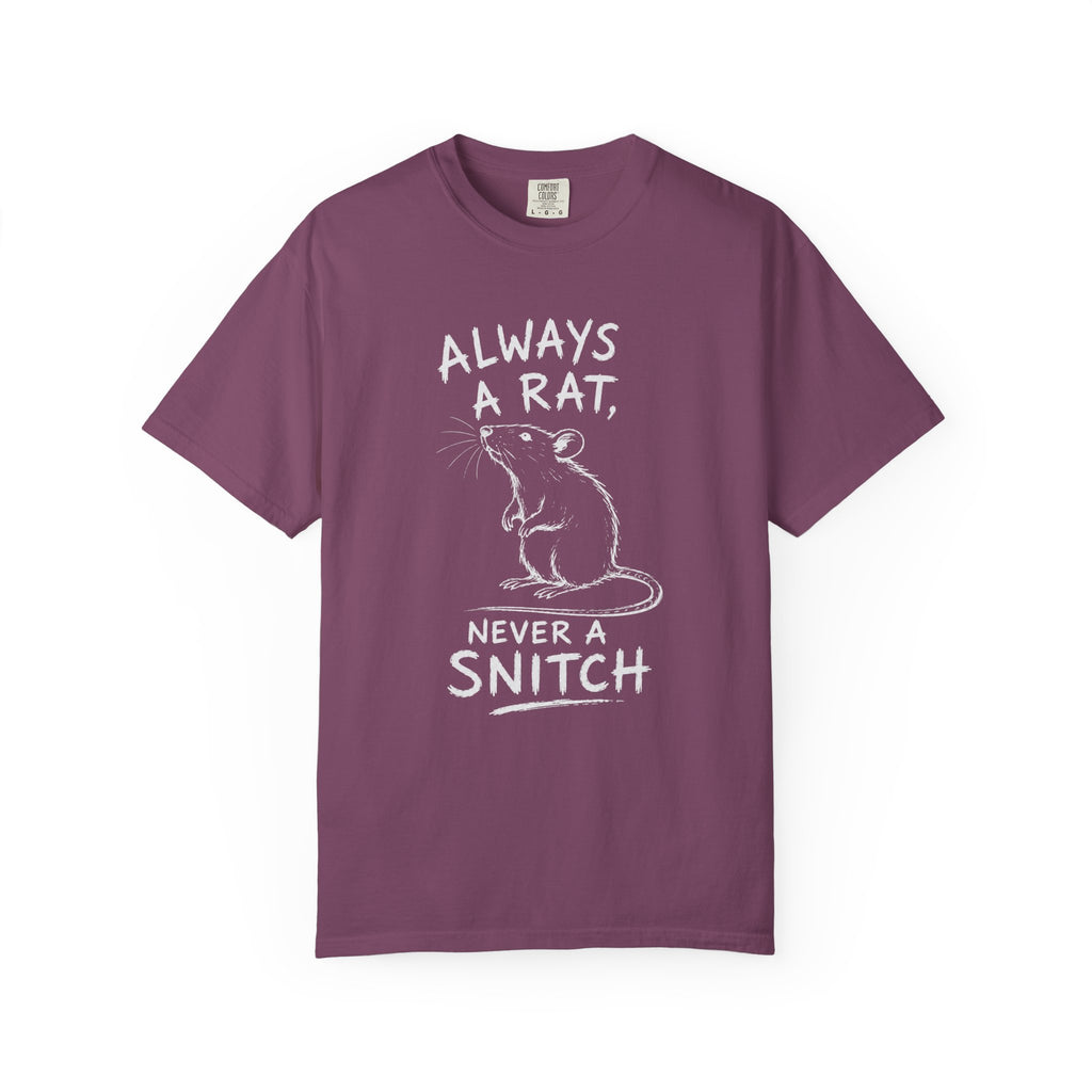 Rat Not Snitch T-Shirt