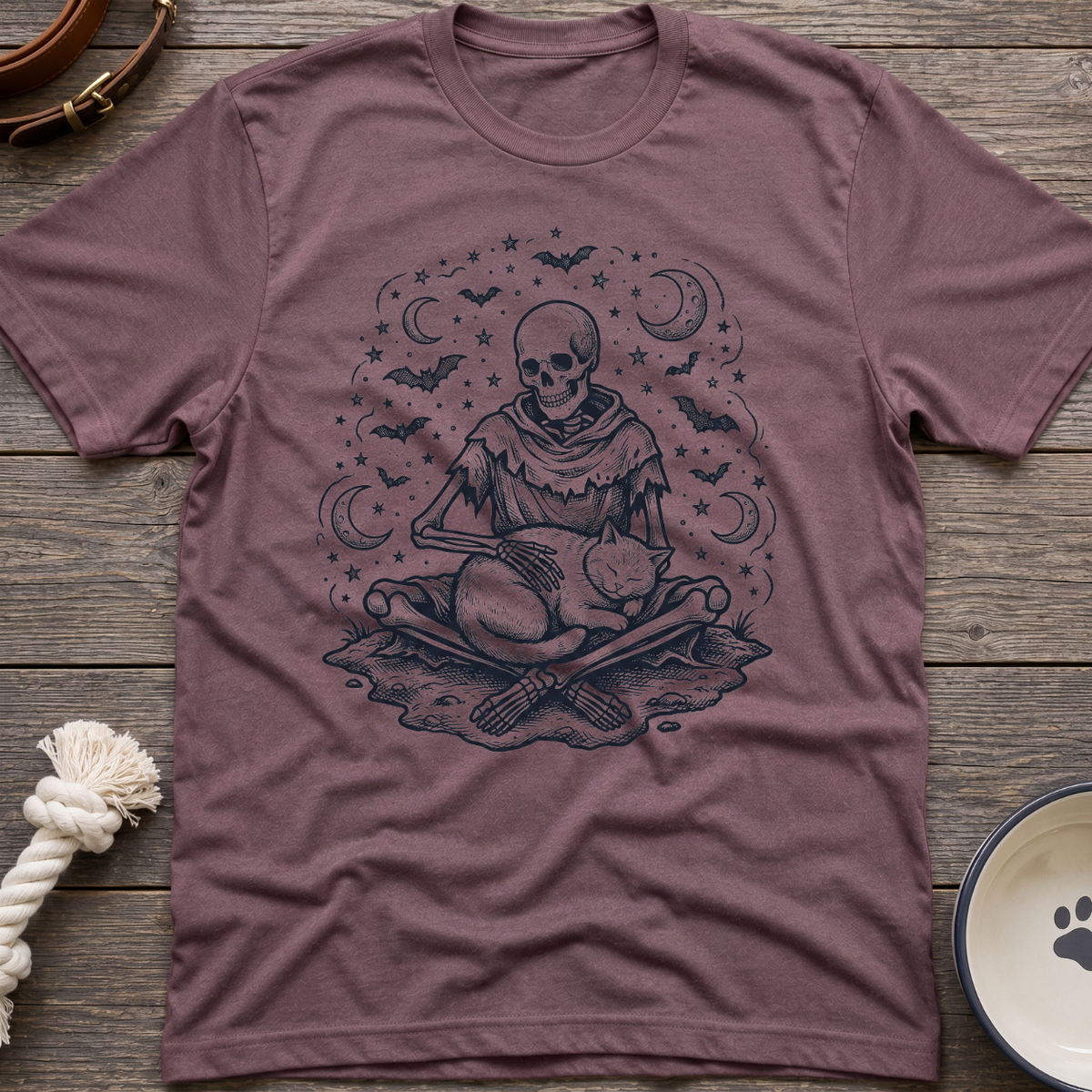 Skull & Cat T-Shirt
