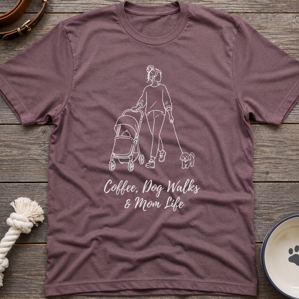 Mom Life Walk T-Shirt