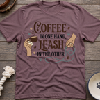 Coffee And Leash T-Shirt