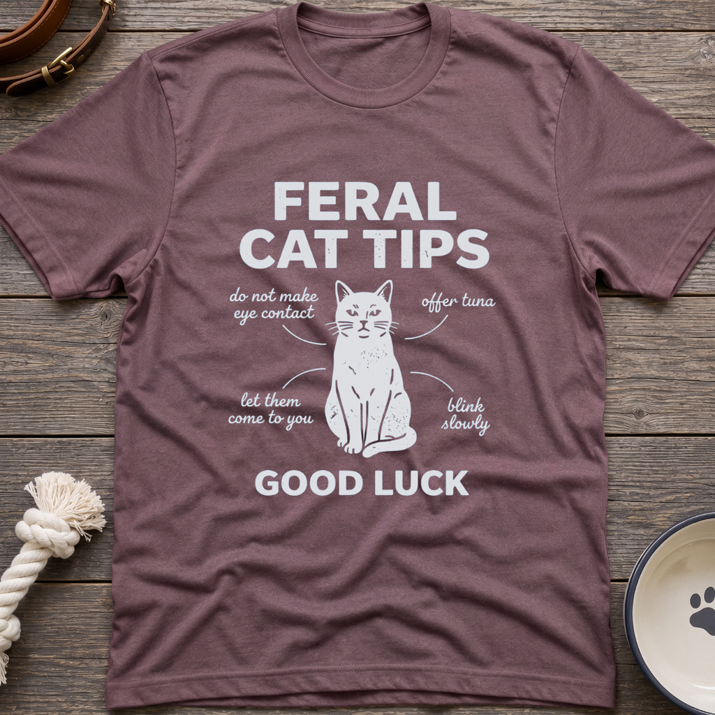 Feral Cat Tips T-Shirt