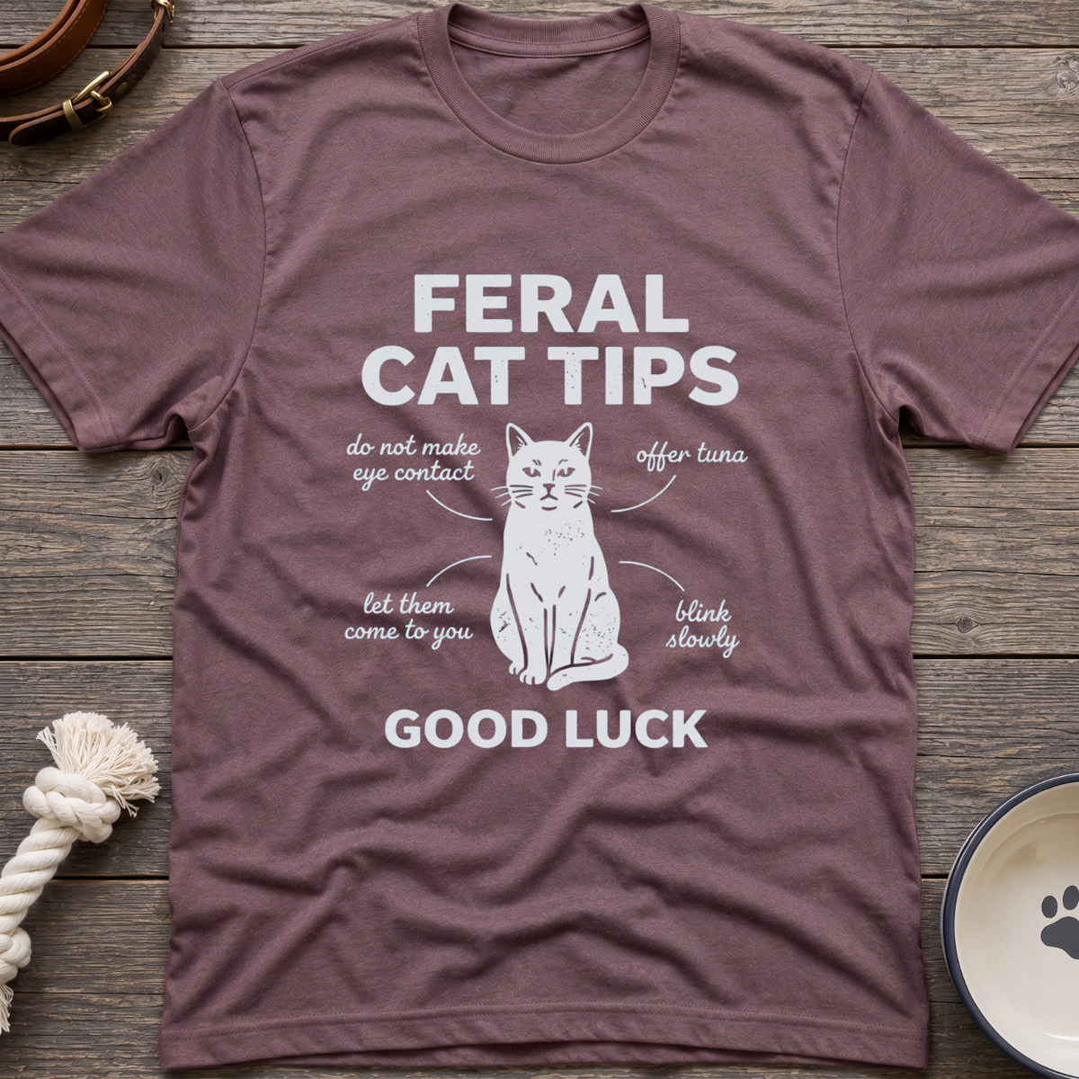 Feral Cat Tips T-Shirt