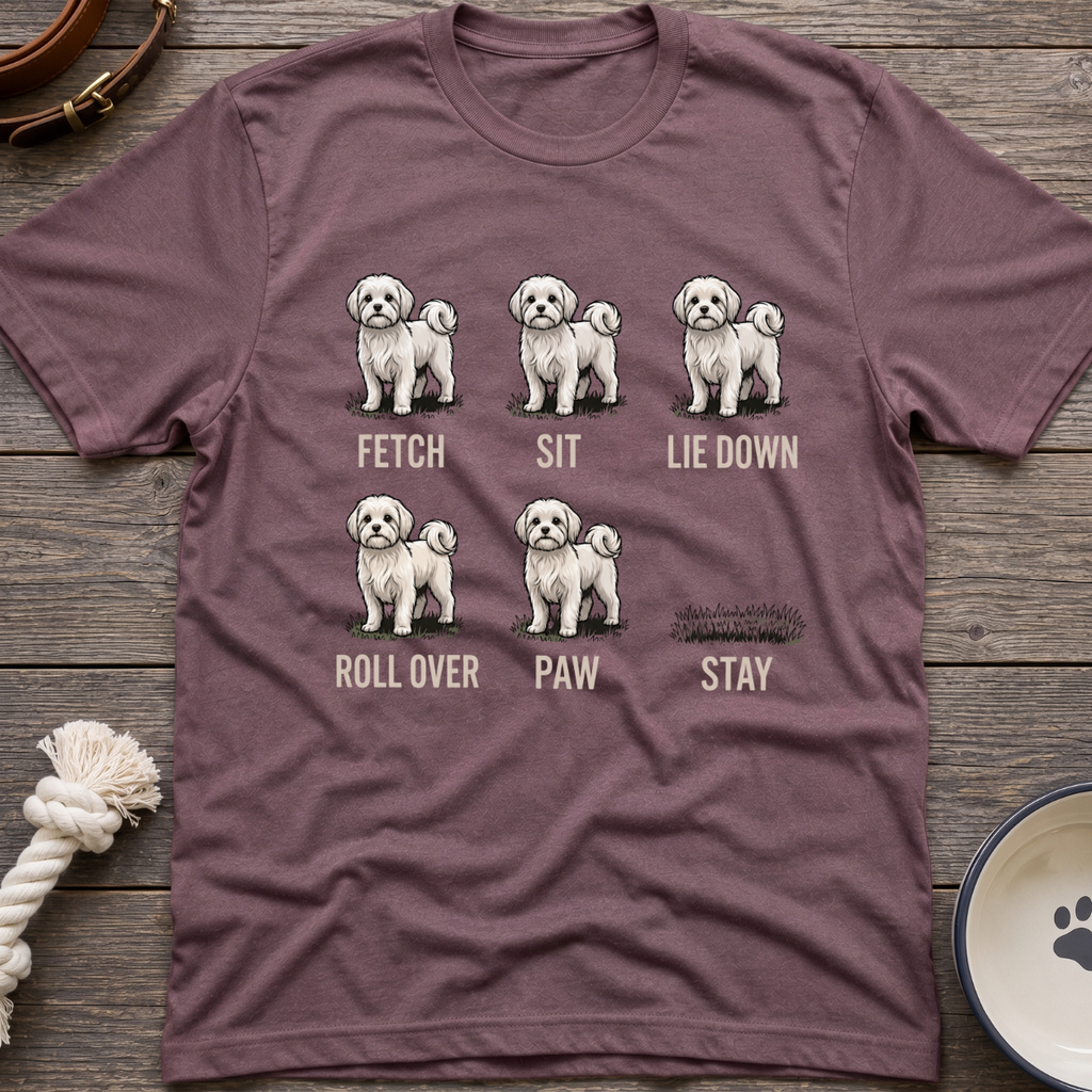 Dog Commands T-shirt