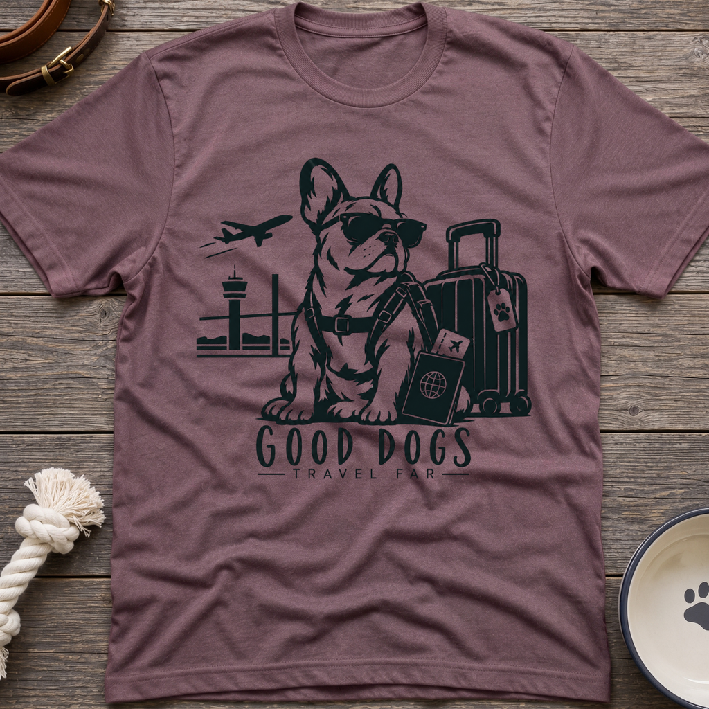 Good Dogs Travel T-Shirt