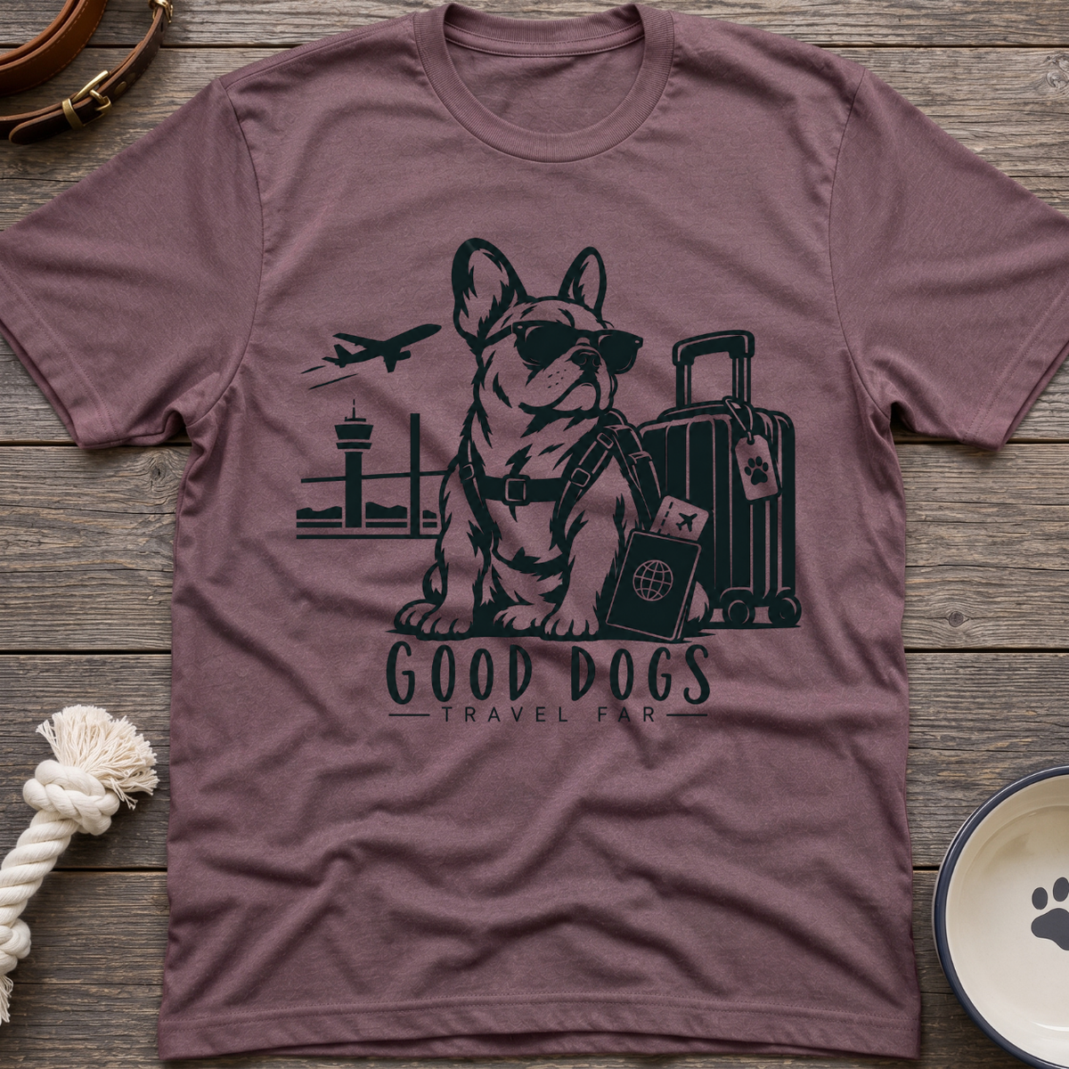 Good Dogs Travel T-Shirt