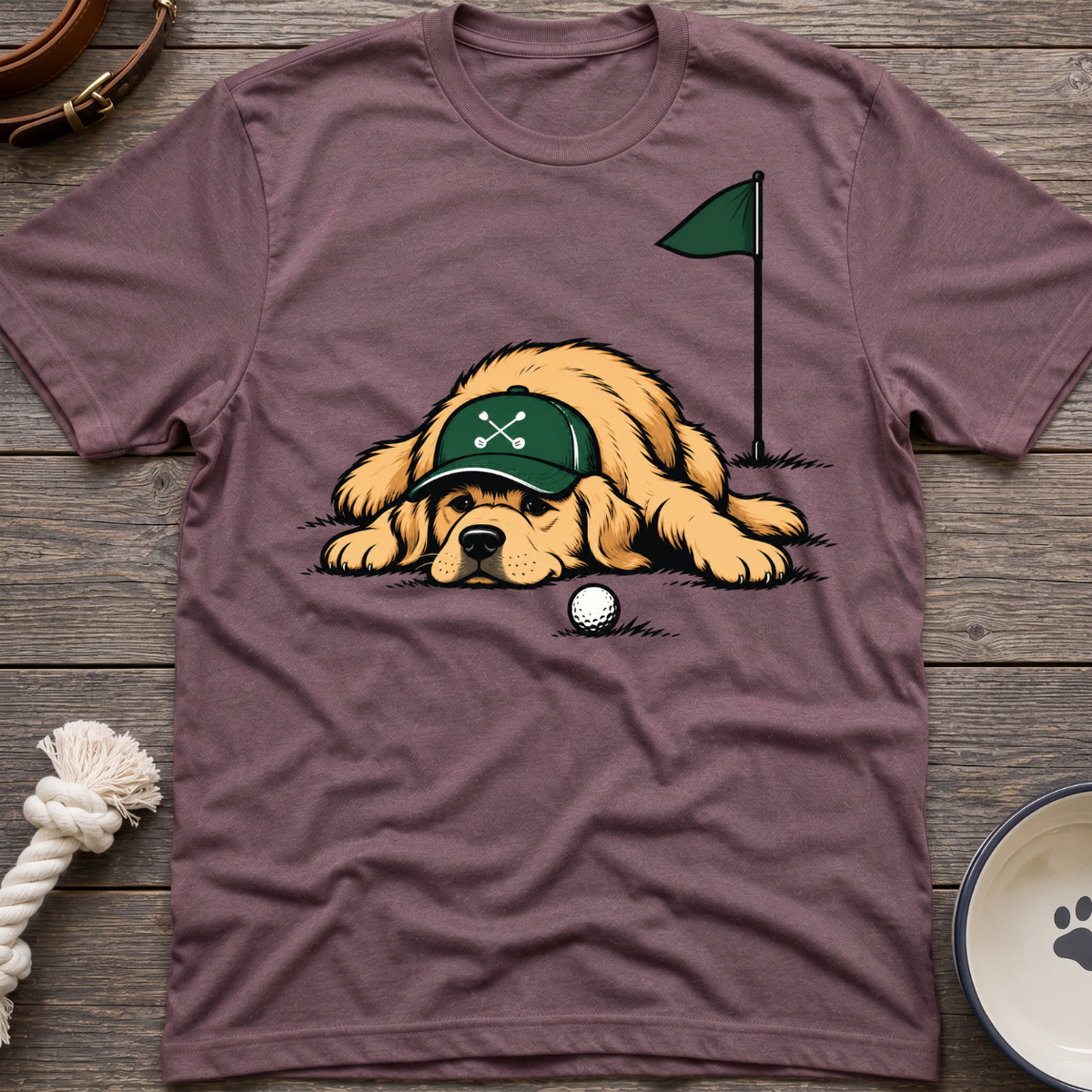 Lazy Golden Ball T-Shirt