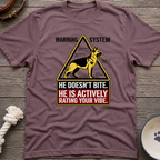 Warning System T-Shirt