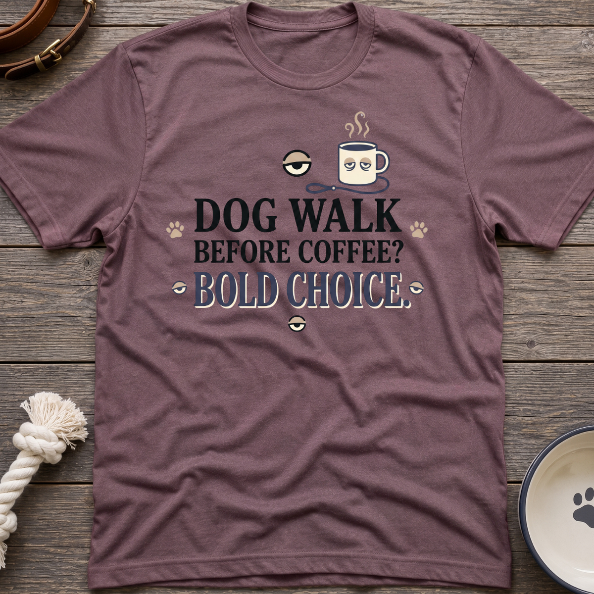 Walk Before Coffee T-Shirt