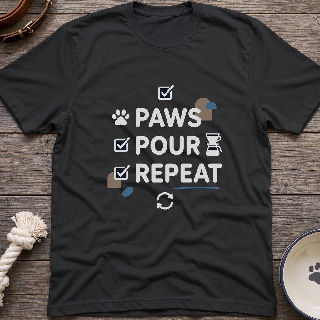 Paws Pour Repeat T-Shirt