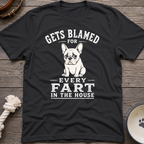 Blamed For Fart T-Shirt