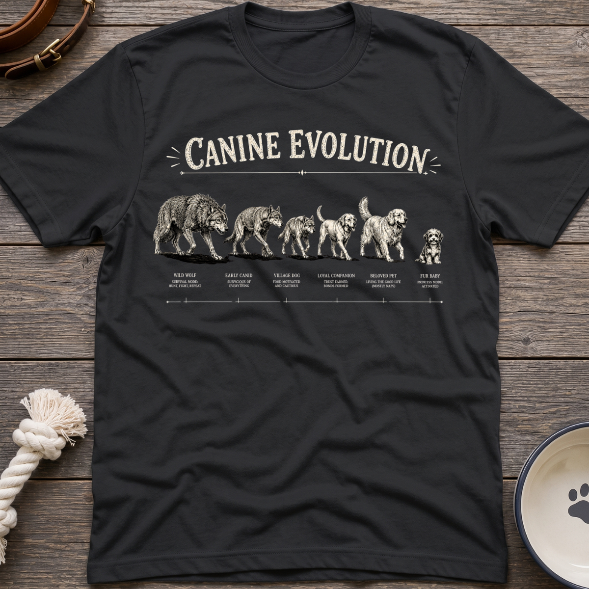 Canine Evolution T-Shirt
