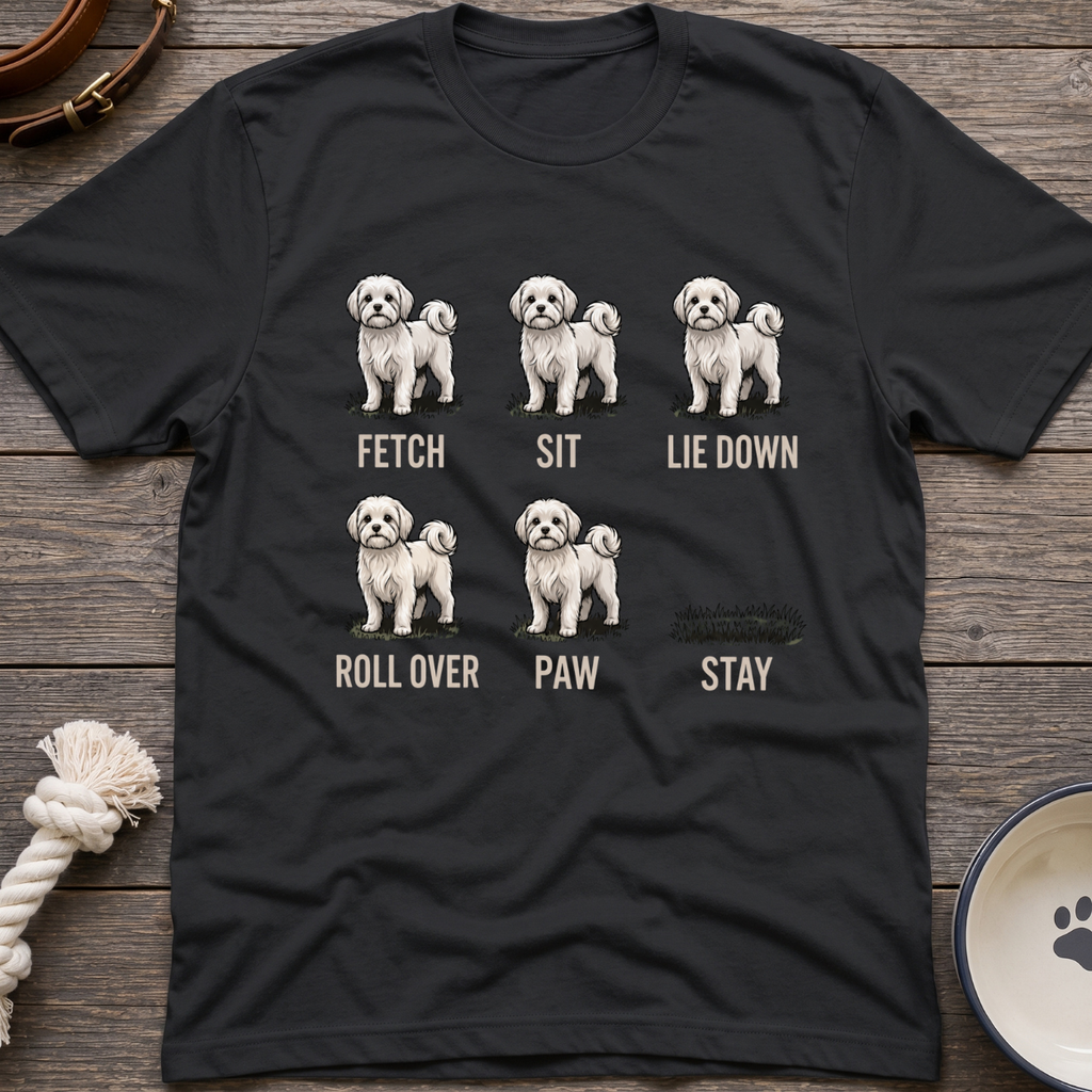 Dog Commands T-shirt