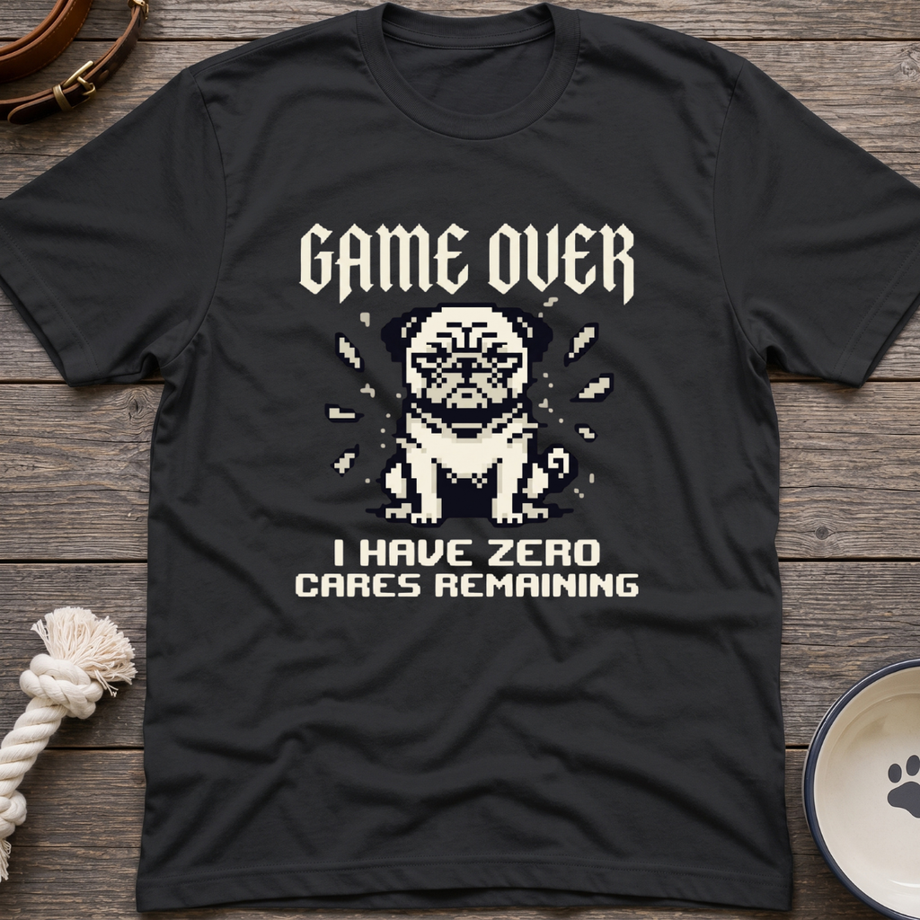 8 Bit Zero Care T-Shirt