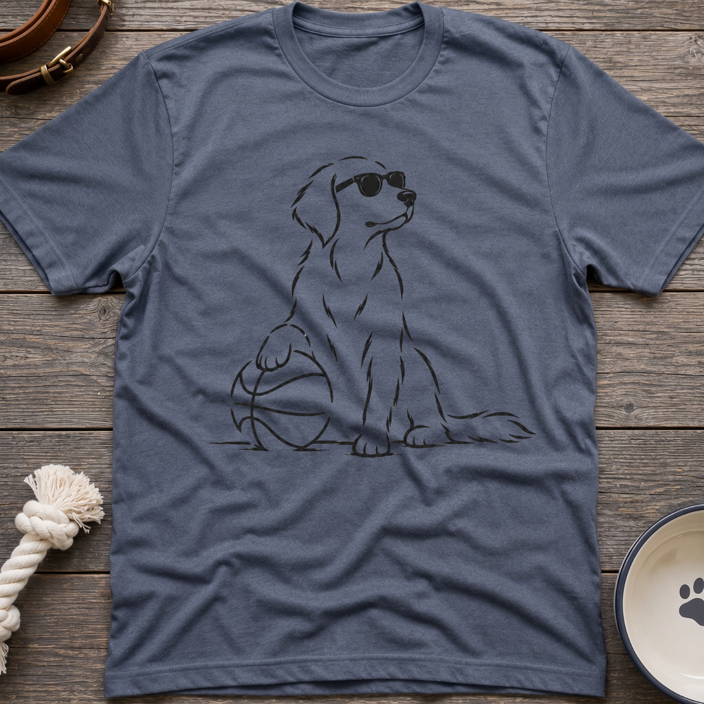 Basketball Pup T-Shirt