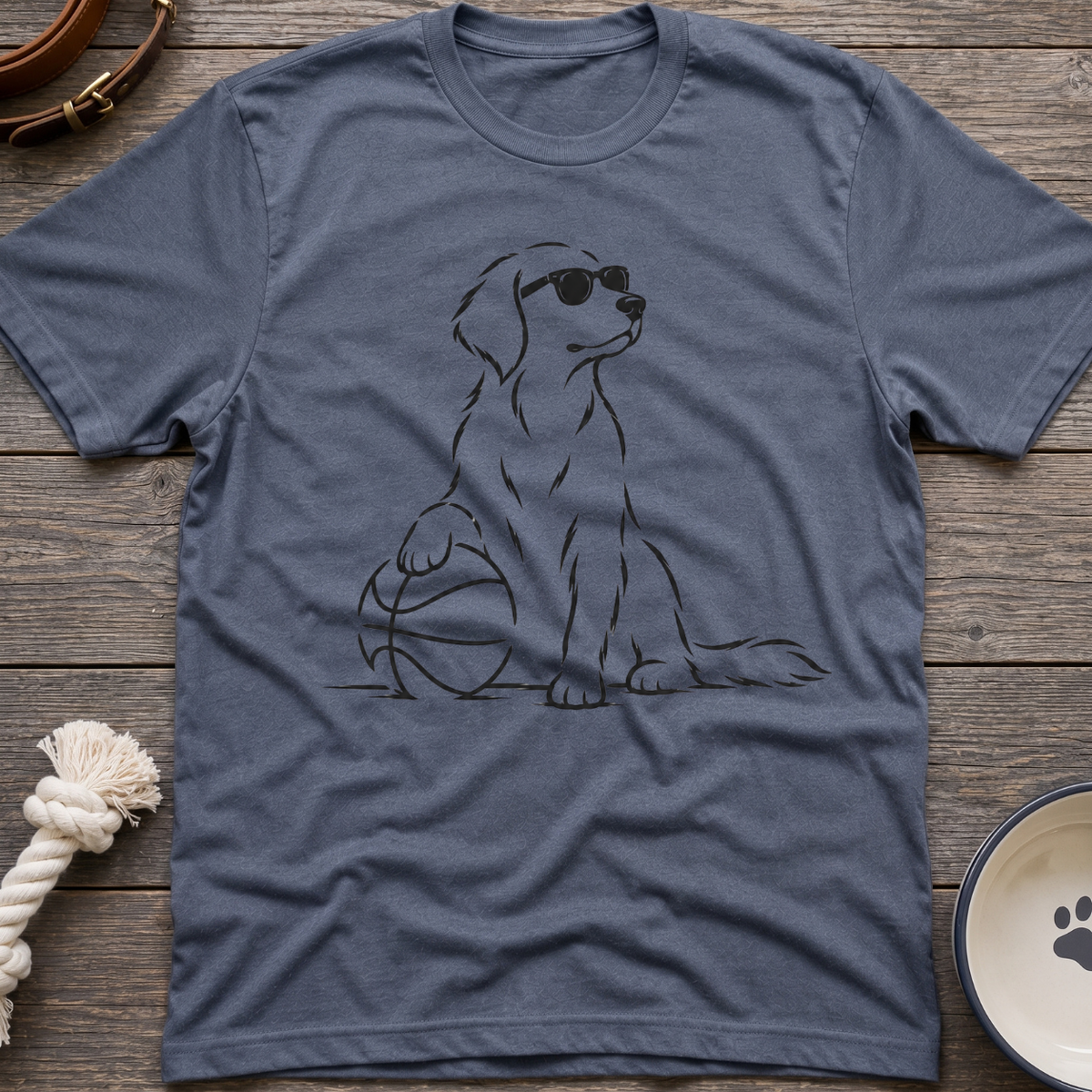 Basketball Pup T-Shirt
