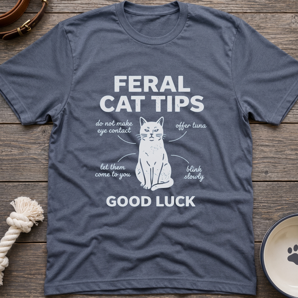 Feral Cat Tips T-Shirt
