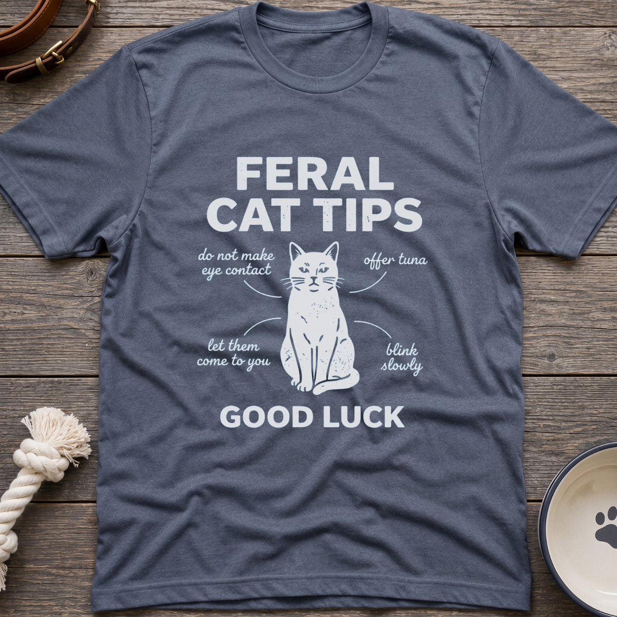 Feral Cat Tips T-Shirt