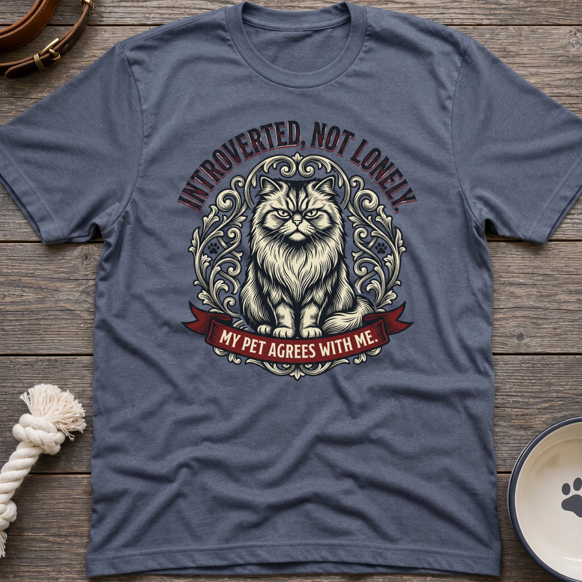 Introverted Cat T-Shirt