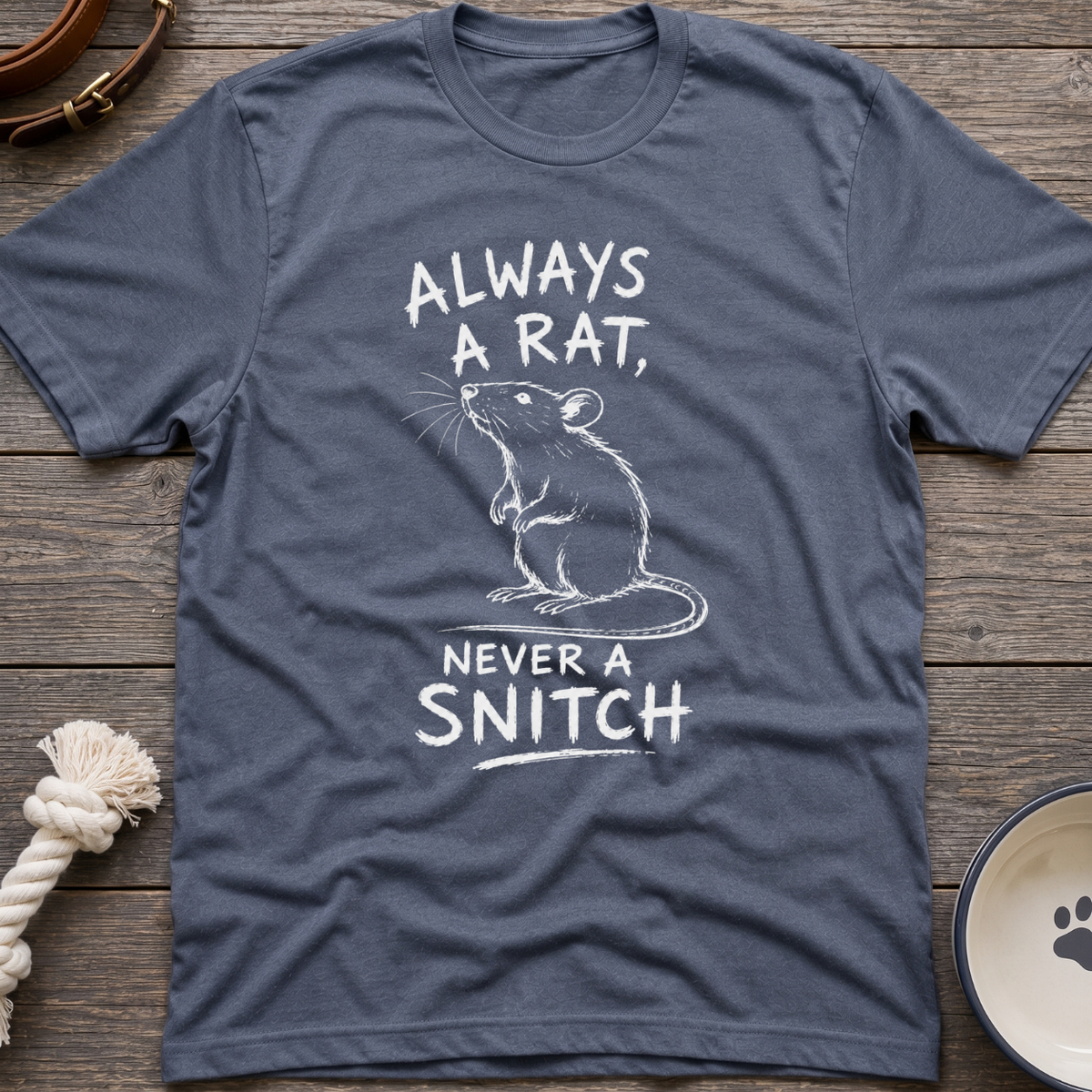 Rat Not Snitch T-Shirt