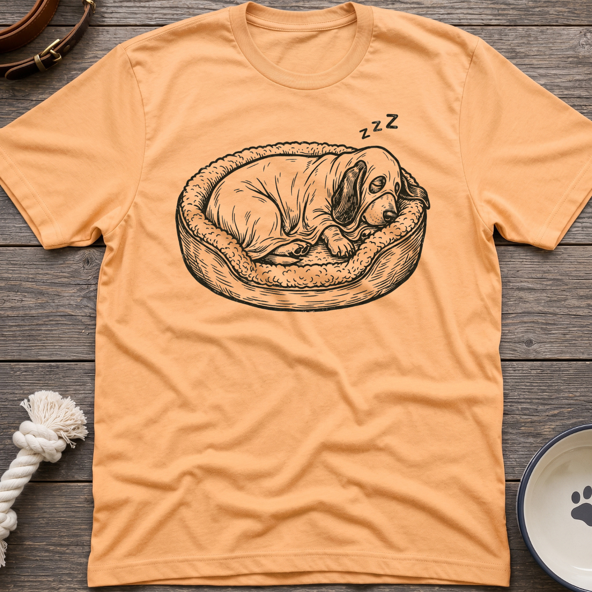 Sleepy Ghost Dog T-Shirt
