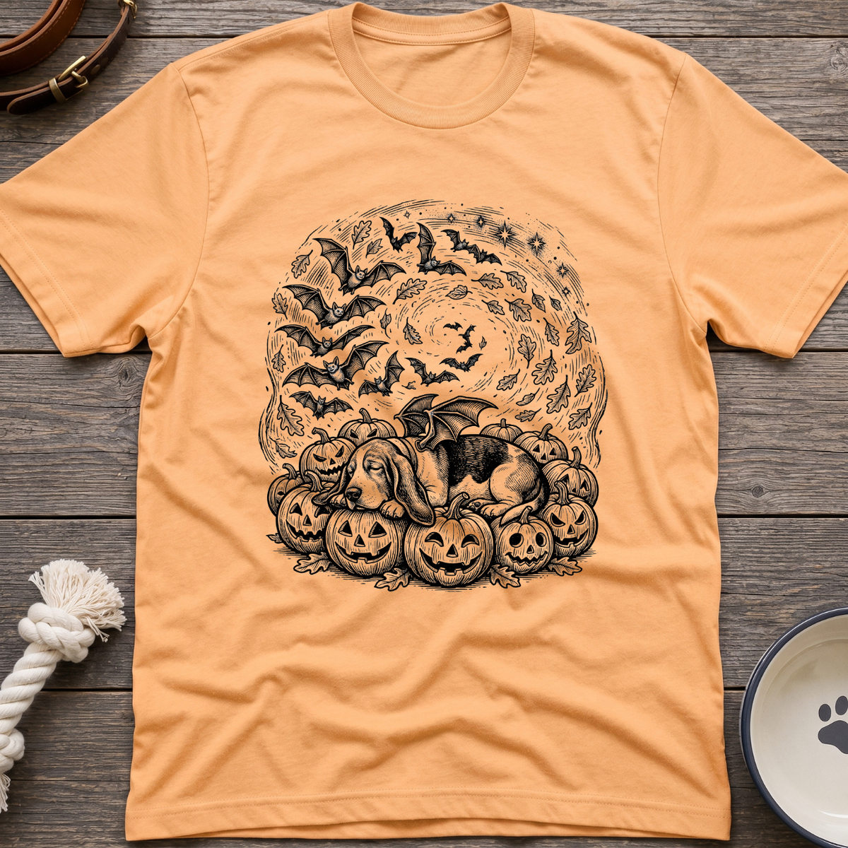 Pup on Pumpkins T-Shirt