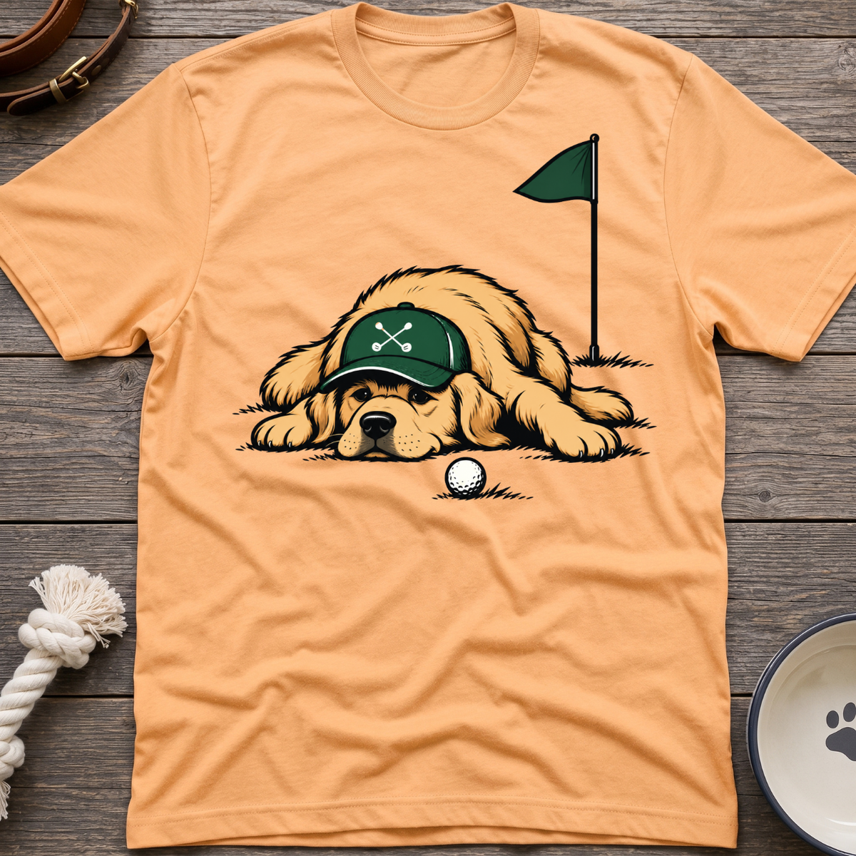 Lazy Golden Ball T-Shirt