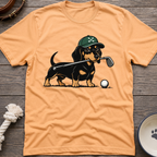 Dachshund Golfer T-Shirt