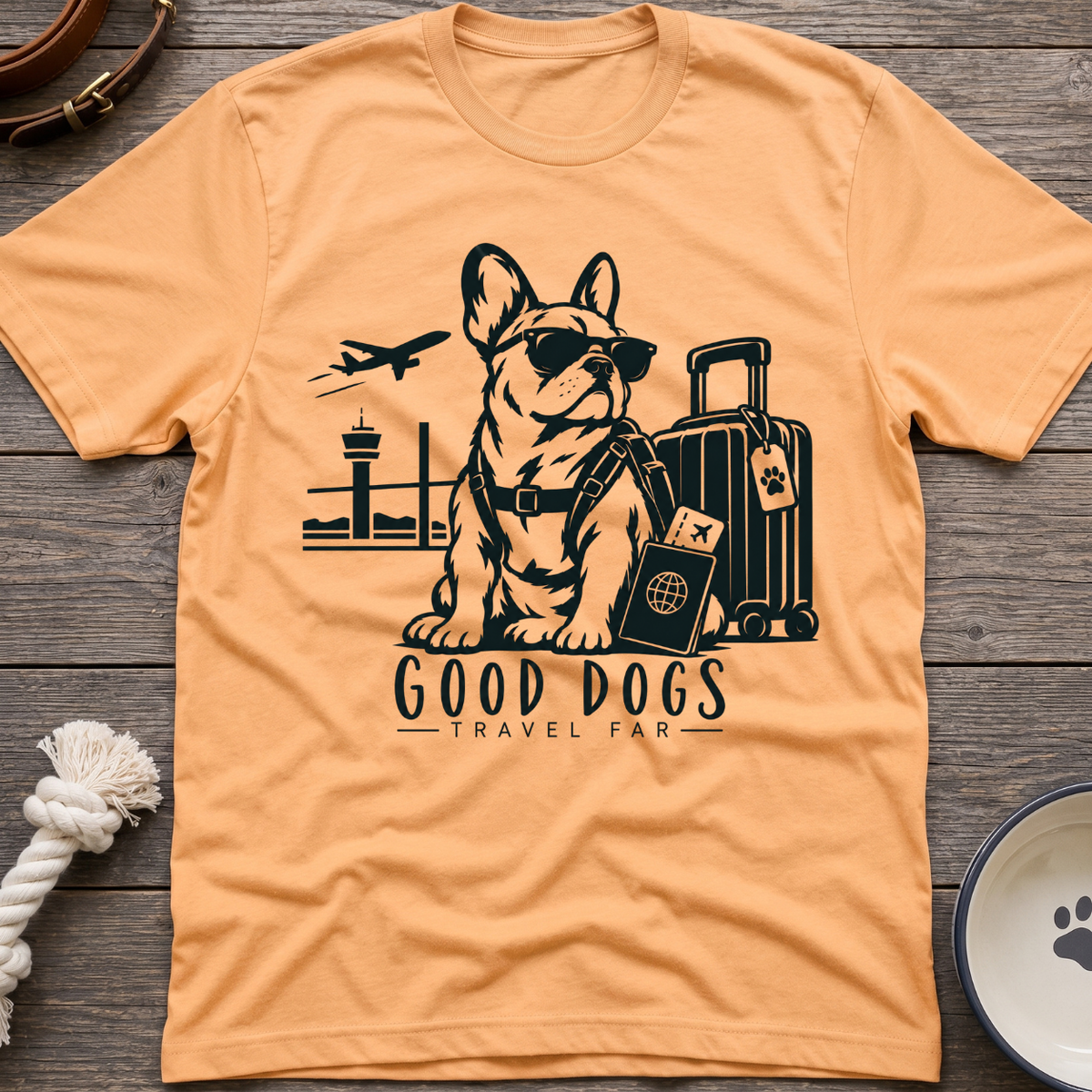 Good Dogs Travel T-Shirt